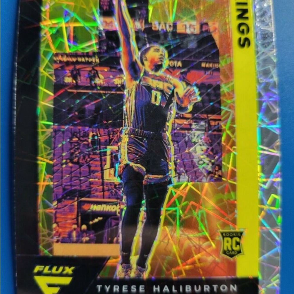 NBA Flux Tyrese Haliburton Rookie Card - Multicolor